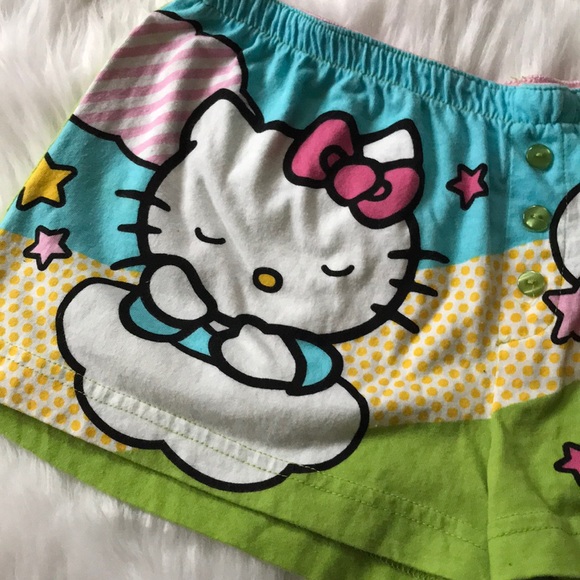 • Hello Kitty • Y2K Dreamy Sleep Shorts - Picture 4 of 11